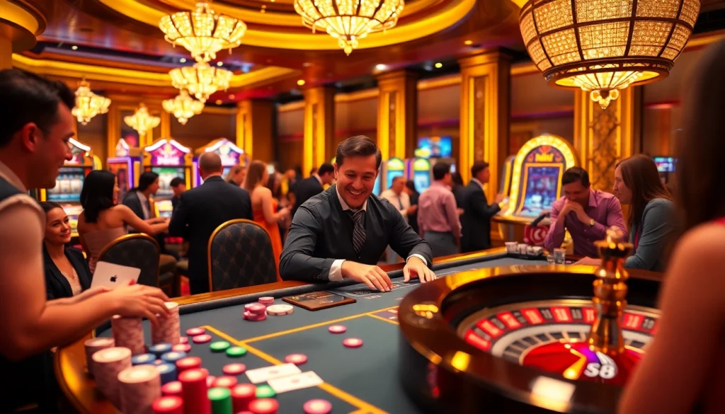 Experience the thrill of winning at S8 with professional casino games and vibrant visuals.