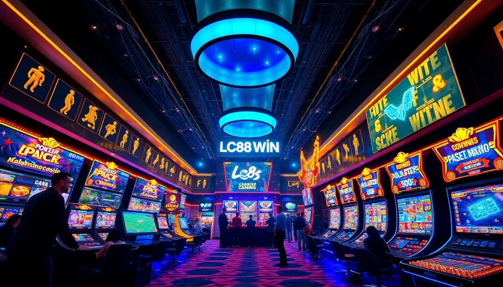 Experience the excitement of LC88 Win in a vibrant online gaming environment.